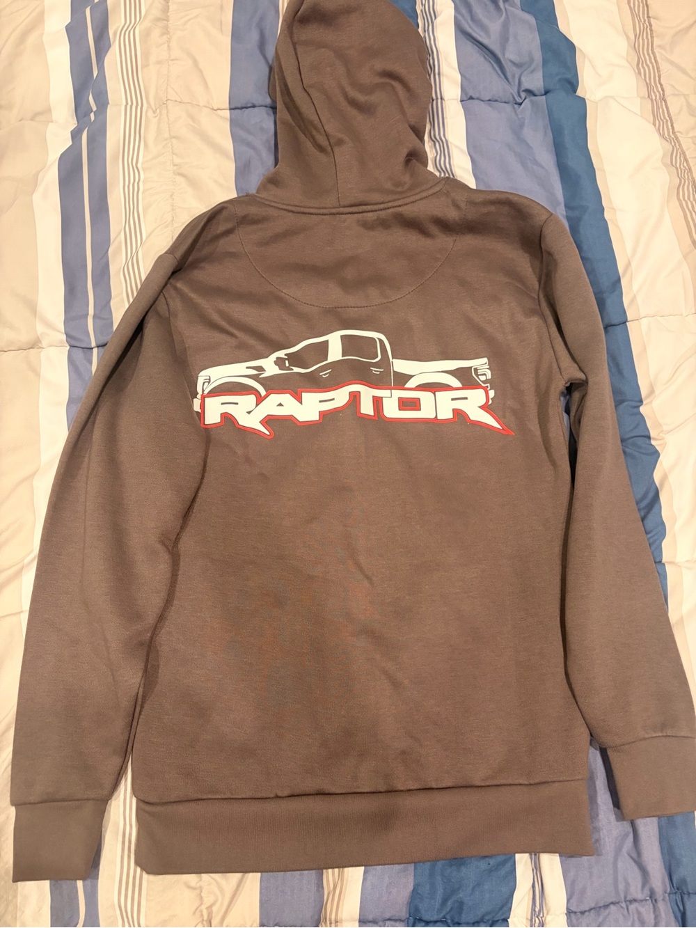 Ford Brown Hoodie with White Logo